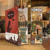 Tonecheer miniatuur kit - book nook - Baker Street