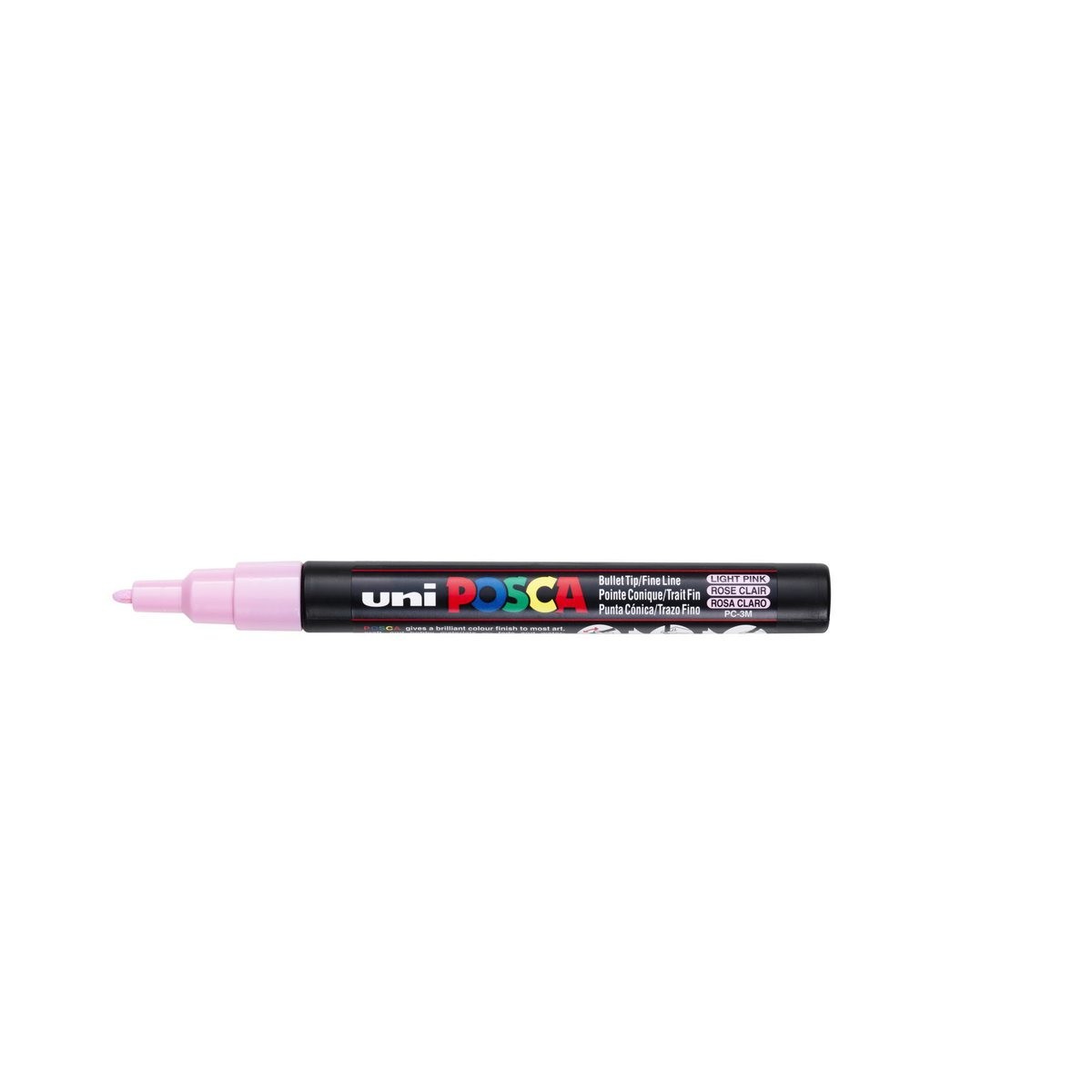 POSCA acrylmarker - fijn PC-3M - 0,9-1,3 mm - lichtroze