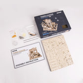 Robotime houten 3D puzzel - Marble Run Tower Coaster