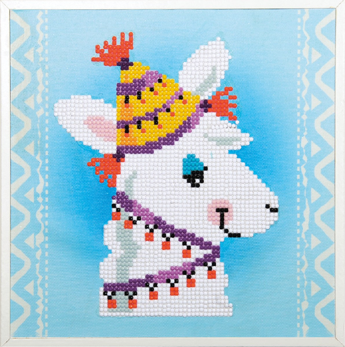 Diamond painting - llama