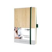 Sigel Conceptum - Soft cover bullet journal - A5 - Bamboo nature edition