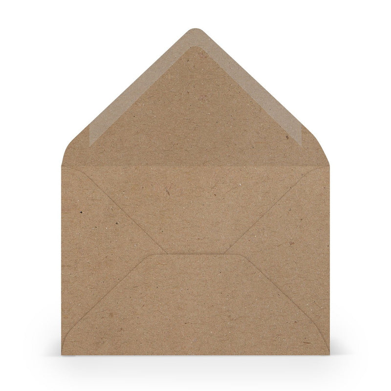 Enveloppen - C6 - 5 stuks - kraft