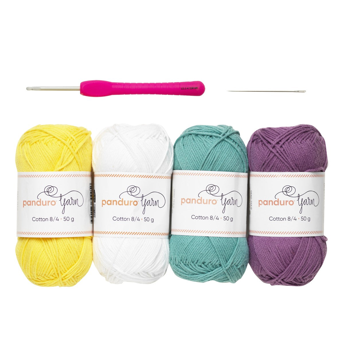 Panduro Junior DIY kit - Granny Squares Crochet Bag