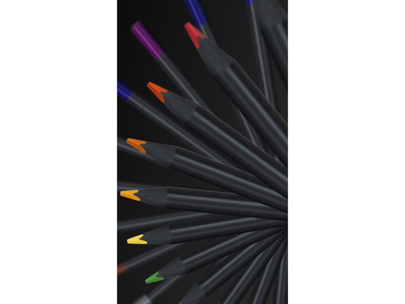 Faber-Castell Black Edition blik kleurpotloden - 100 stuks