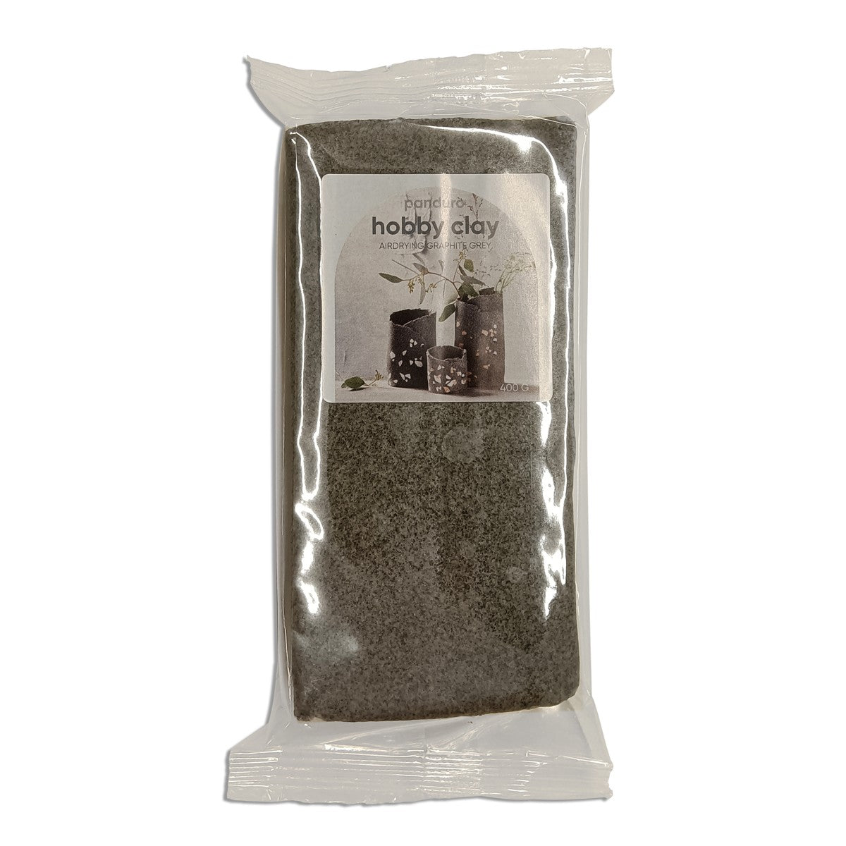 Luchtdrogende klei - 400 gram - graniet