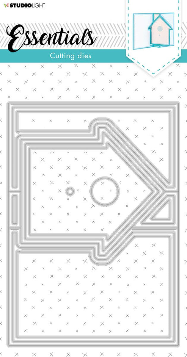 SL Essentials - cutting die - #145 - bird house fold