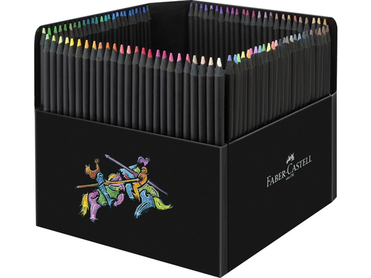 Faber-Castell - kleurpotloden - Black Edition - 100 stuks