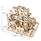 Robotime houten 3D puzzel - Marble Run Tower Coaster