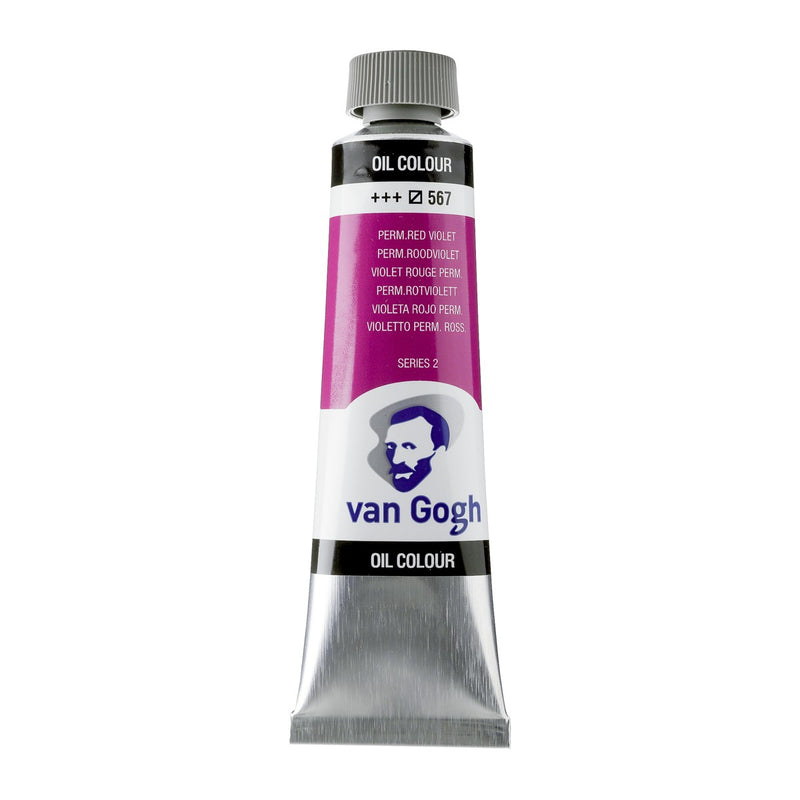 van Gogh olieverf - 40 ml - permanent roodviolet 567