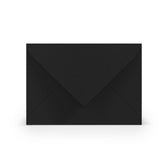 Enveloppen - C6 - 5 stuks - zwart