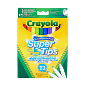 Crayola Supertips - 12 stuks