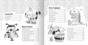 Boek - Paperfuel - Schattige diertjes teken je zo!
