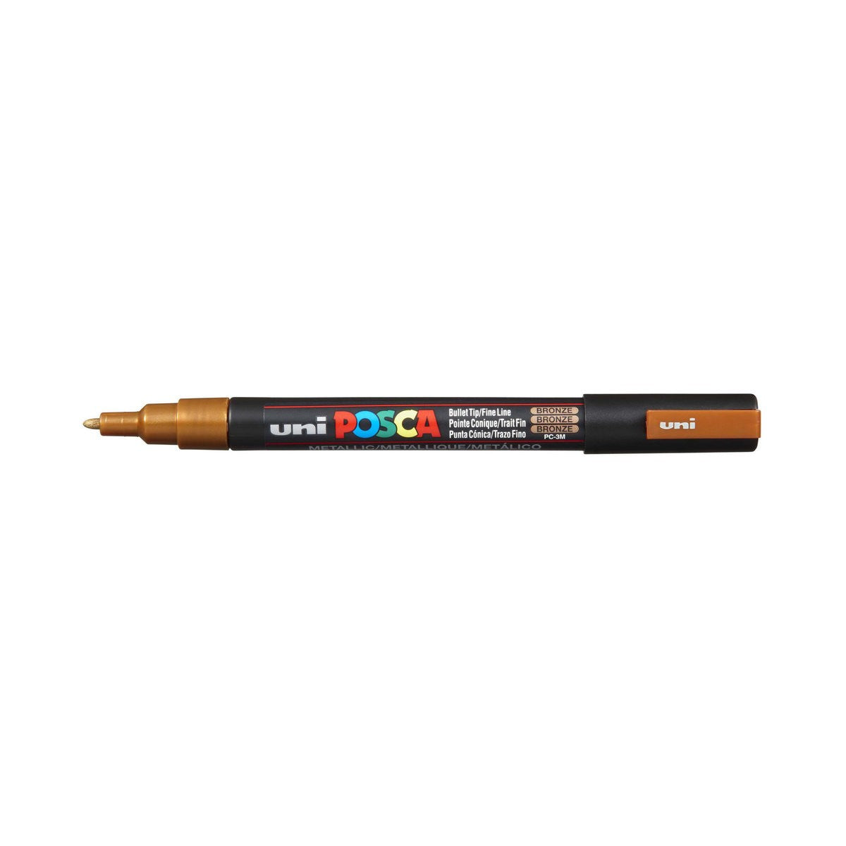 POSCA acrylmarker - fijn PC-3M - 0,9-1,3 mm - brons