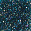 TOHO 3-cut kralen - 12/0 - #167BD turquoise olie transparant