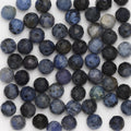 Panduro stenen kralen - facet - 65 stuks - blauw