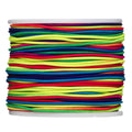 Elastisch koord - 50 meter - regenboogkleuren