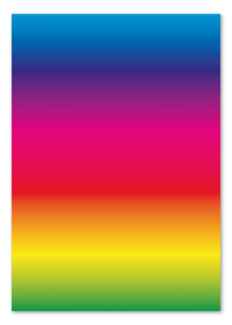 Kangaro - regenboogpapier - 22x32 cm - 10 vellen