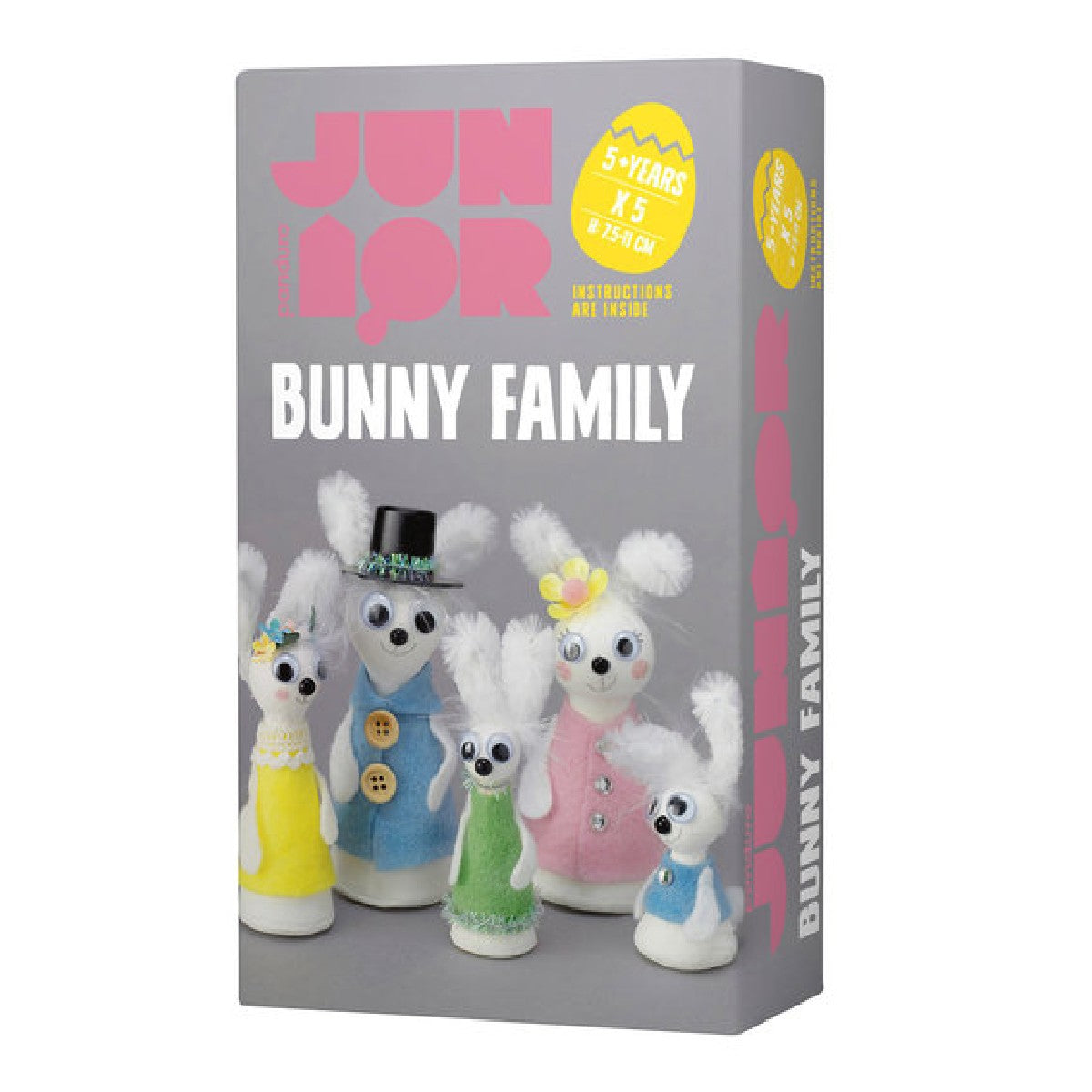 Panduro Junior DIY kit - Bunny Family