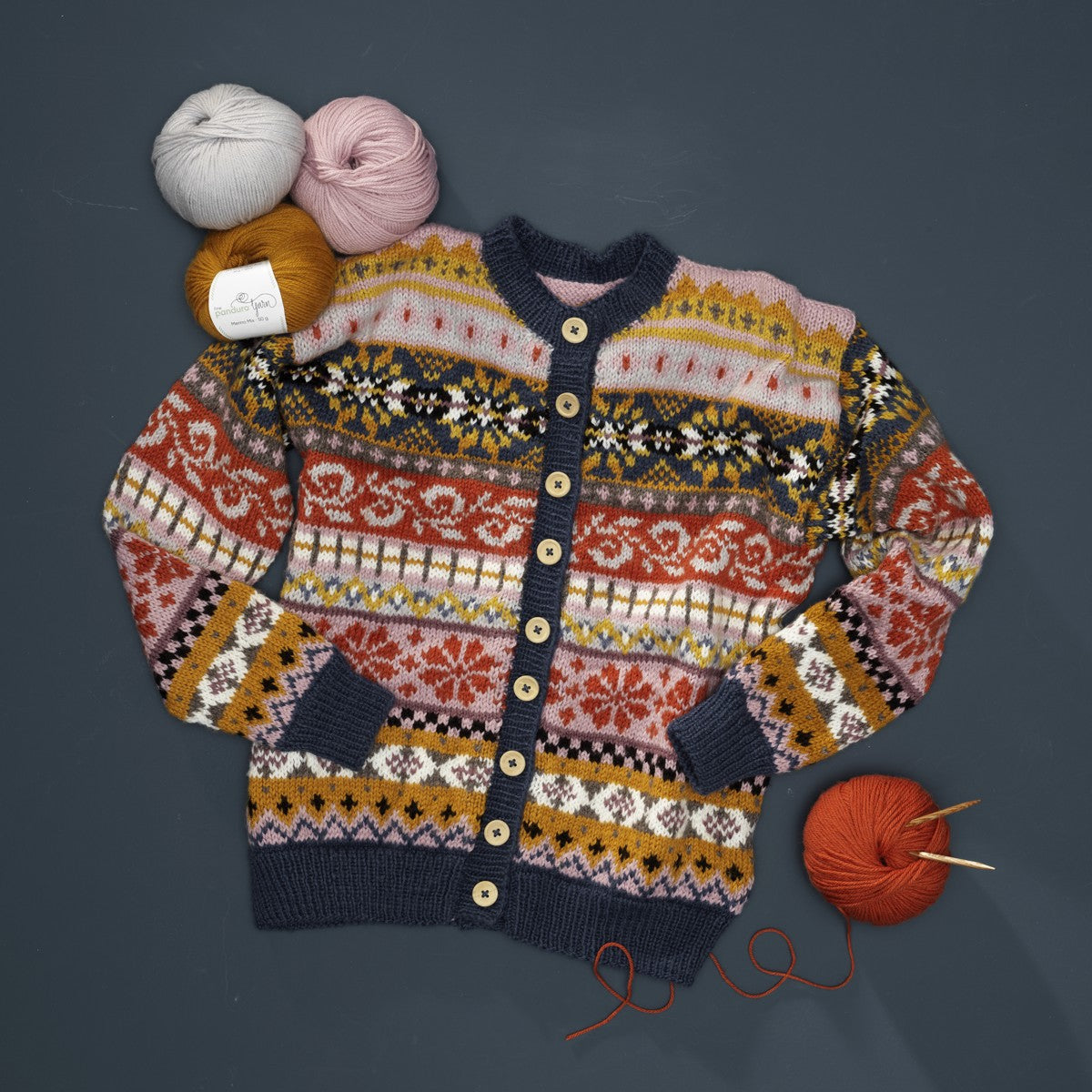 Panduro garen Merino Mix - grijs