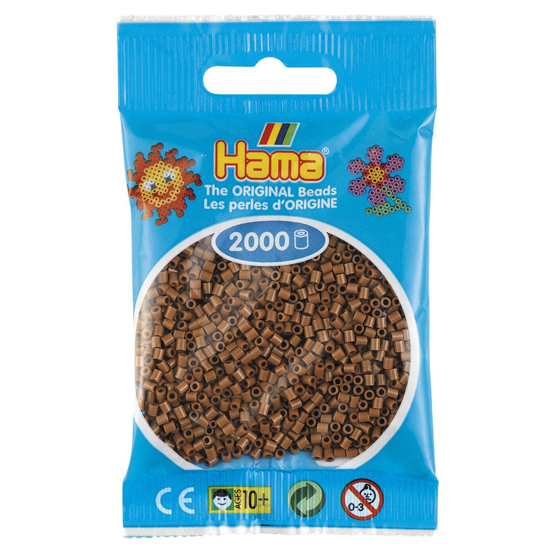 Hama Mini - strijkkralen - 2000 stuks - nougat 76