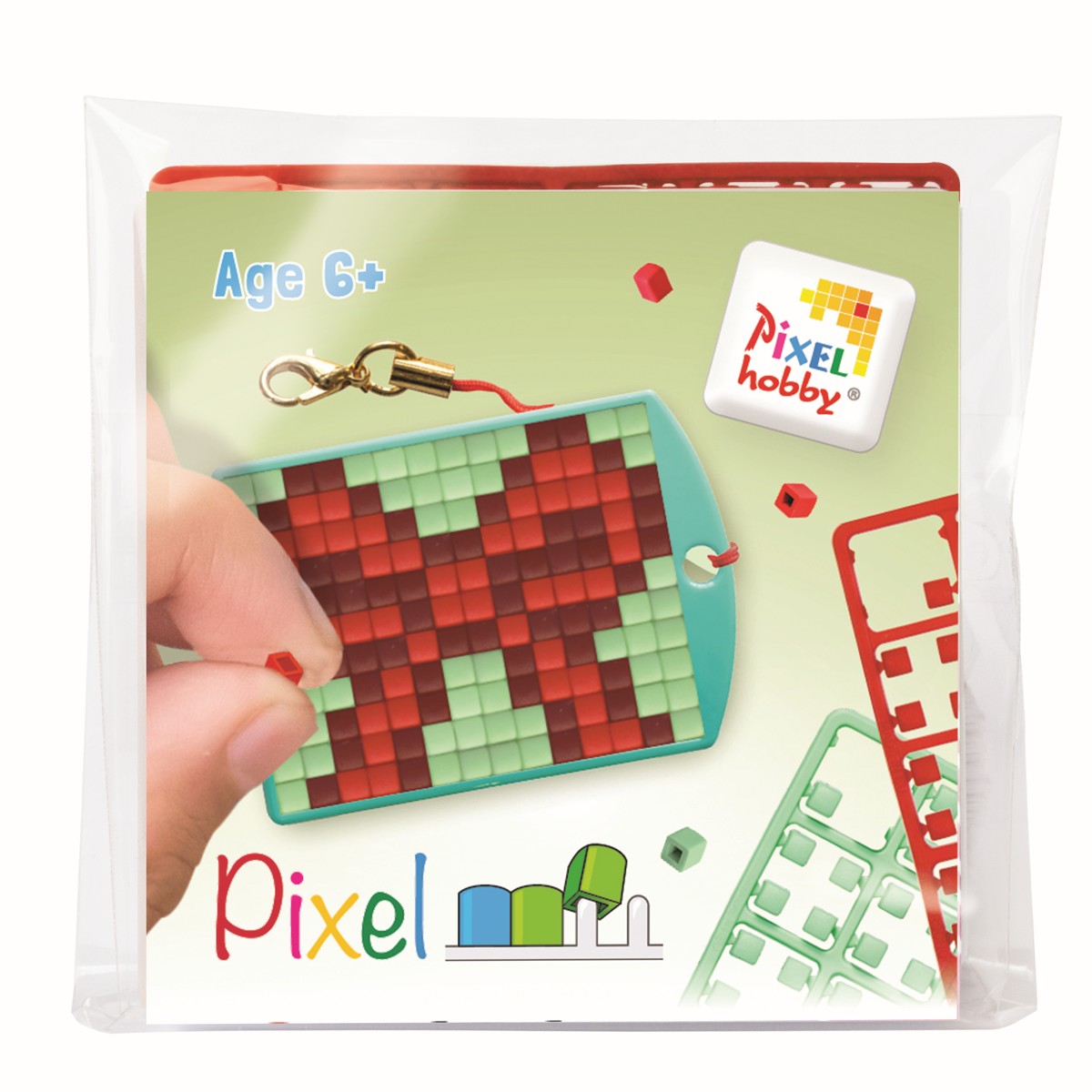 Pixelhobby medaillon startset - kerststrik