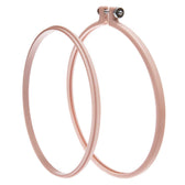 Borduurring kunststof - 17,8 cm - poeder