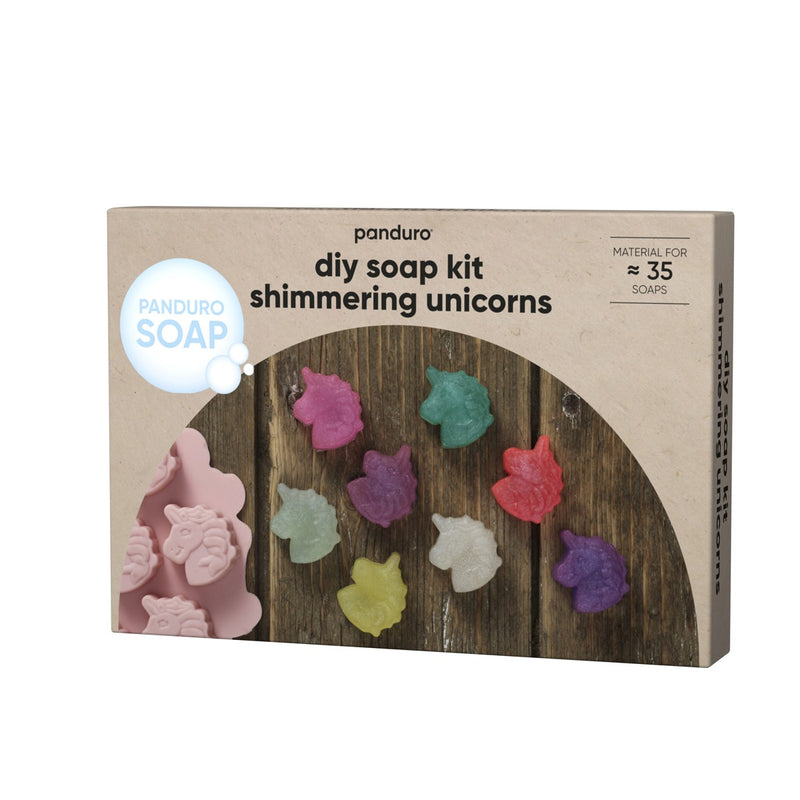 Panduro DIY kit - zeep - Shimmering Unicorns