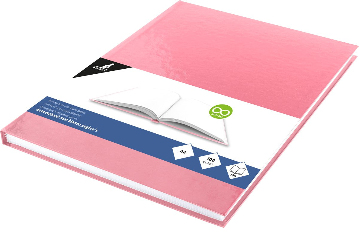 Kangaro dummy schetsboek - A4 - roze
