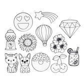 Panduro Junior DIY kit - 12 Suncatchers