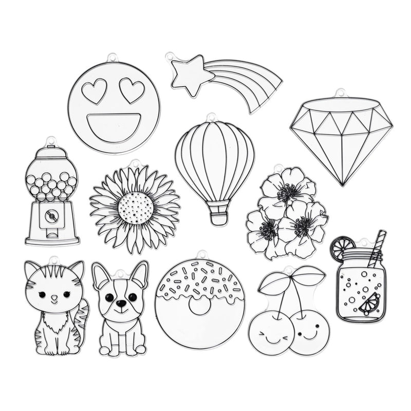 Panduro Junior DIY kit - 12 Suncatchers