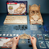 Robotime houten 3D puzzel - 3D Pinball