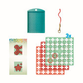 Pixelhobby medaillon startset - kerststrik