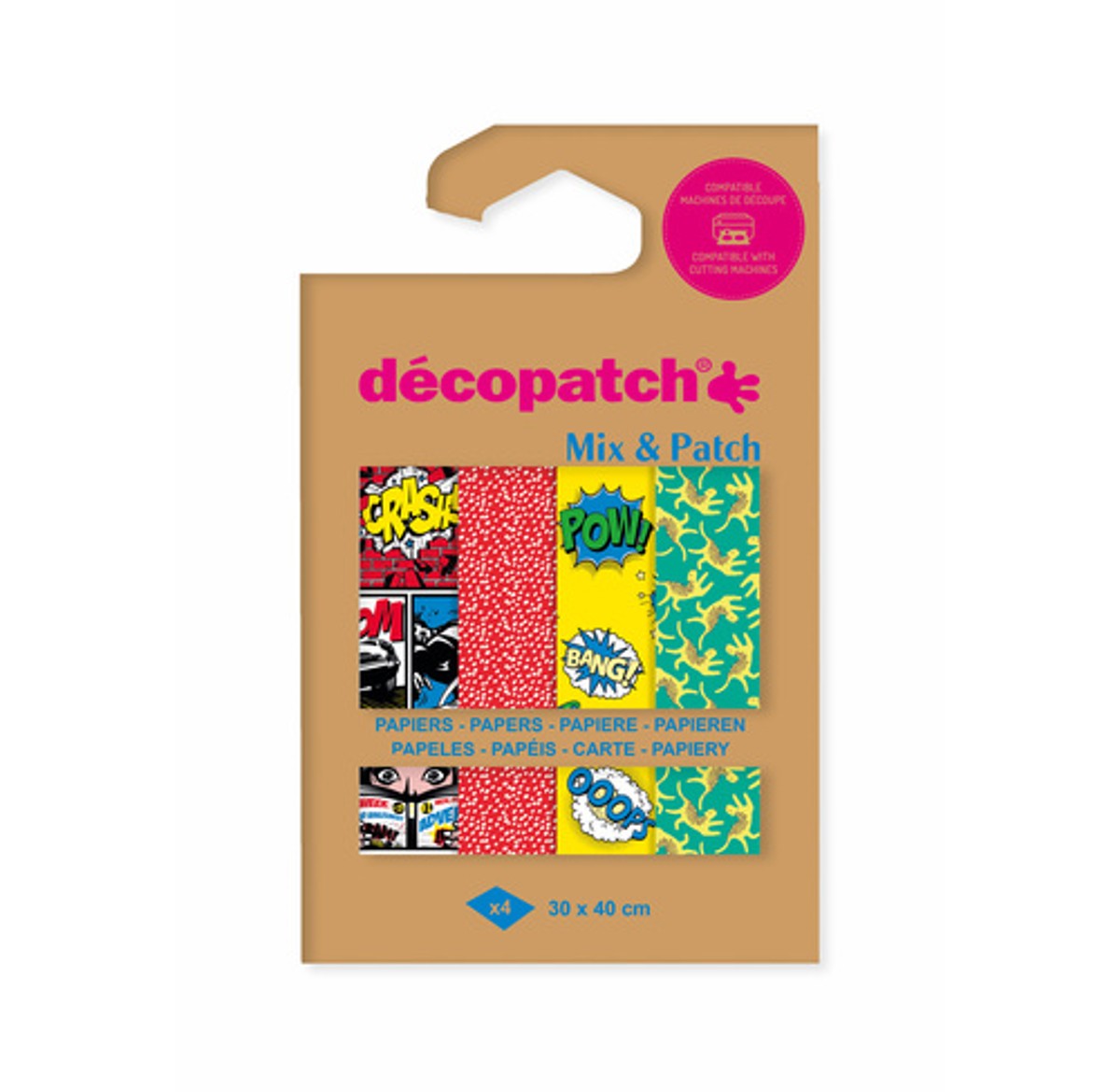 Décopatch Mix & Patch - superheroes