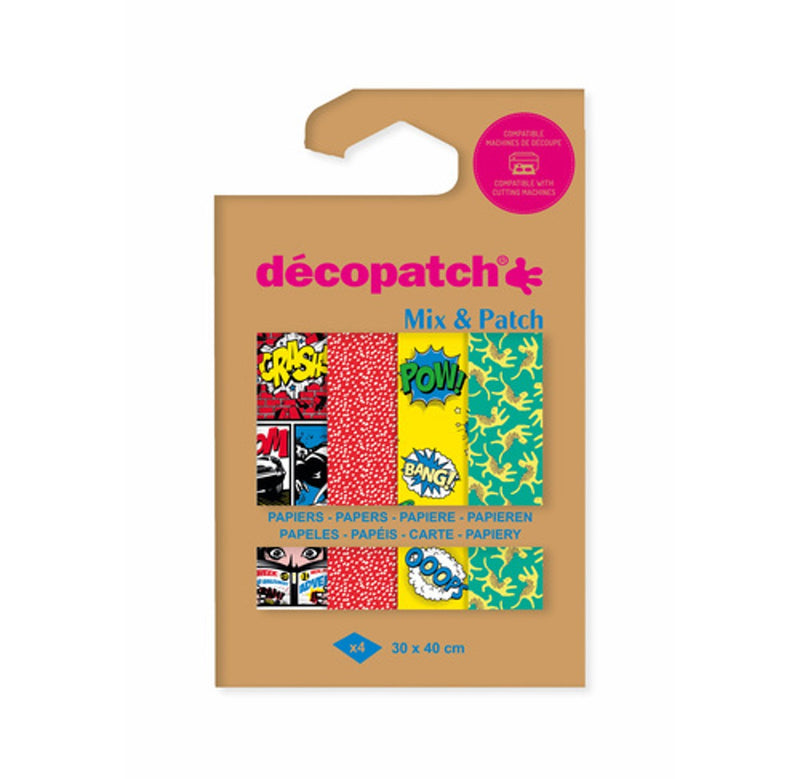 Décopatch Mix & Patch - superheroes
