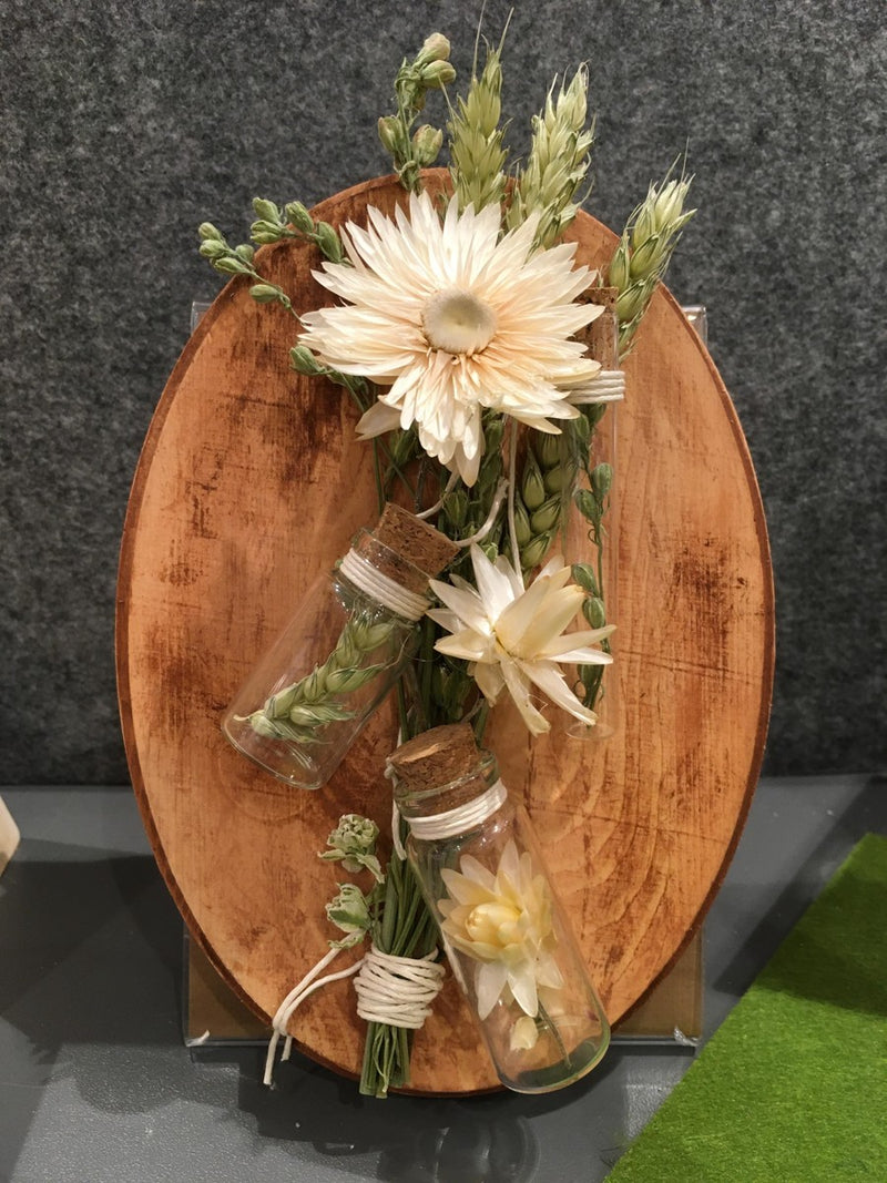 DIY box droogbloemen - wit