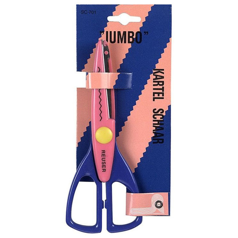 Jumbo motiefschaar - 16,5 cm - kartelmotief