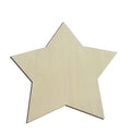 Houten ster - 22,5 cm