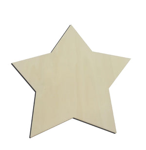 Houten ster - 22,5 cm