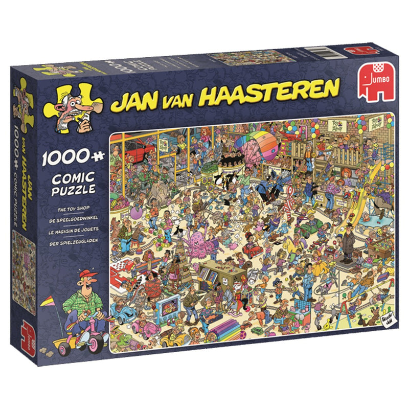 Puzzel Jan van Haasteren - de speelgoedwinkel
