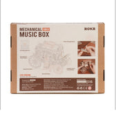 Robotime houten 3D puzzel - muziekdoos Stage Coach