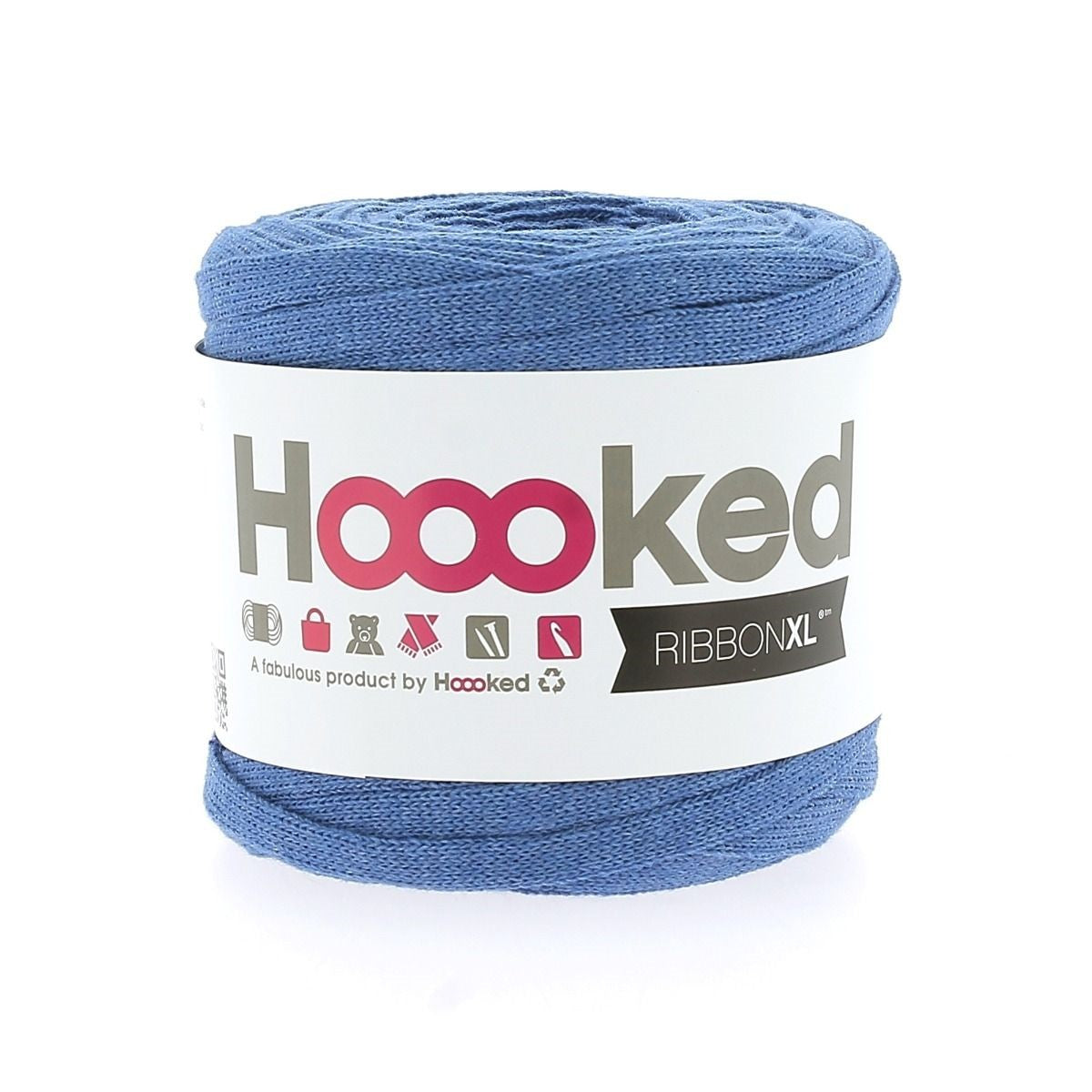 Hoooked RibbonXL - 125 gram - imperial blue