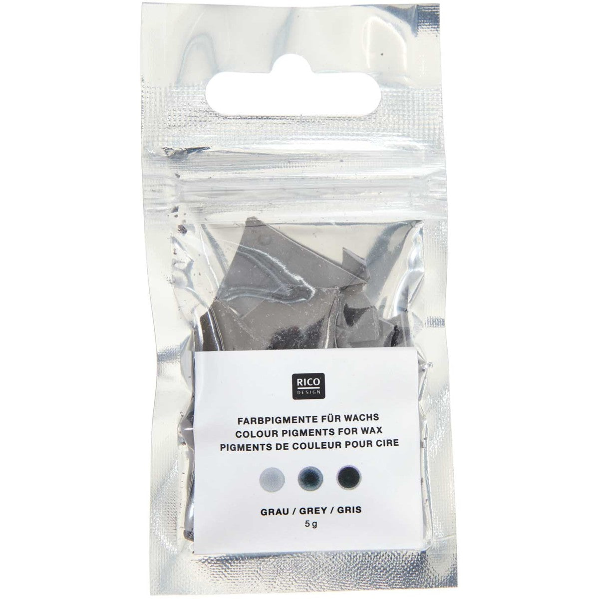 Kaarsen pigment - 5 gram - grijs