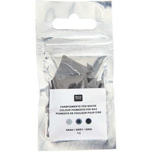 Kaarsen pigment - 5 gram - grijs