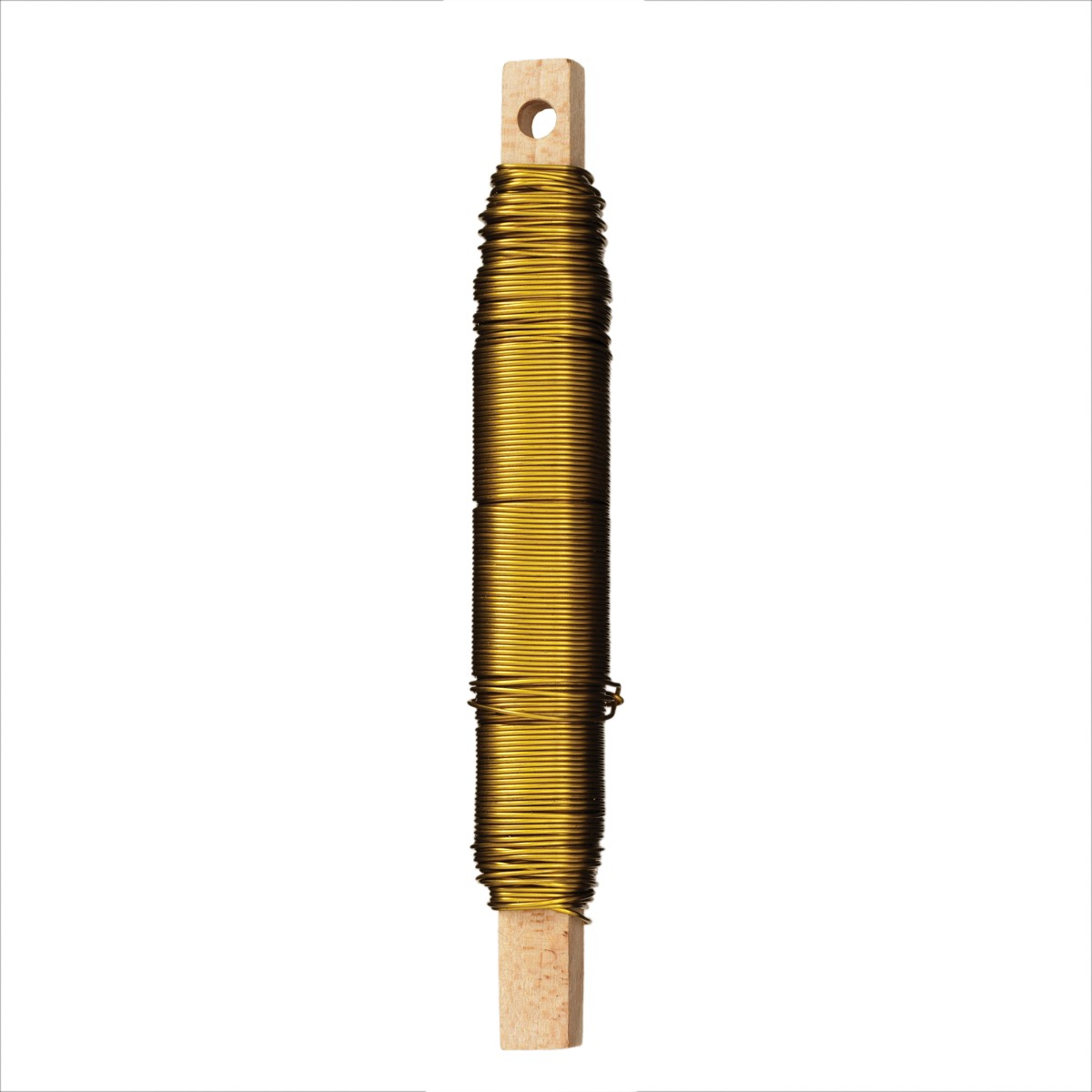 Wikkeldraad - 0,7 mm - 35 meter - goudkleurig