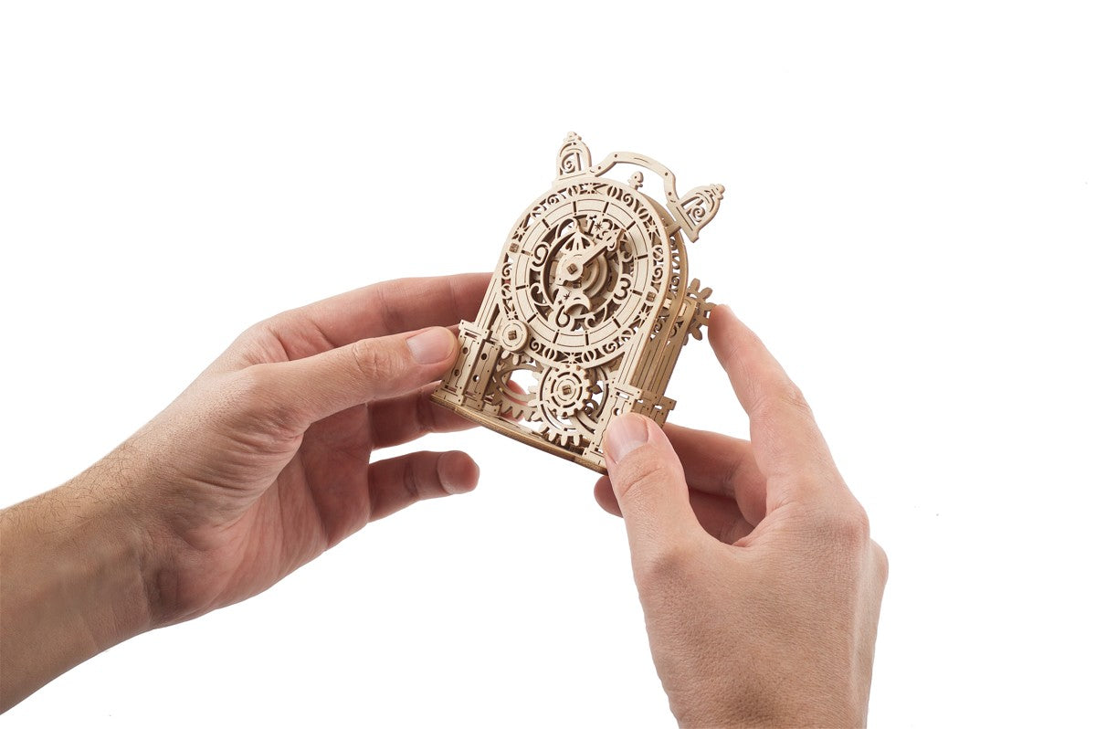 Ugears houten 3D puzzel - Vintage Alarm Clock