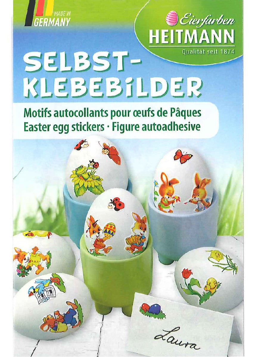 Stickers voor ei decoratie
