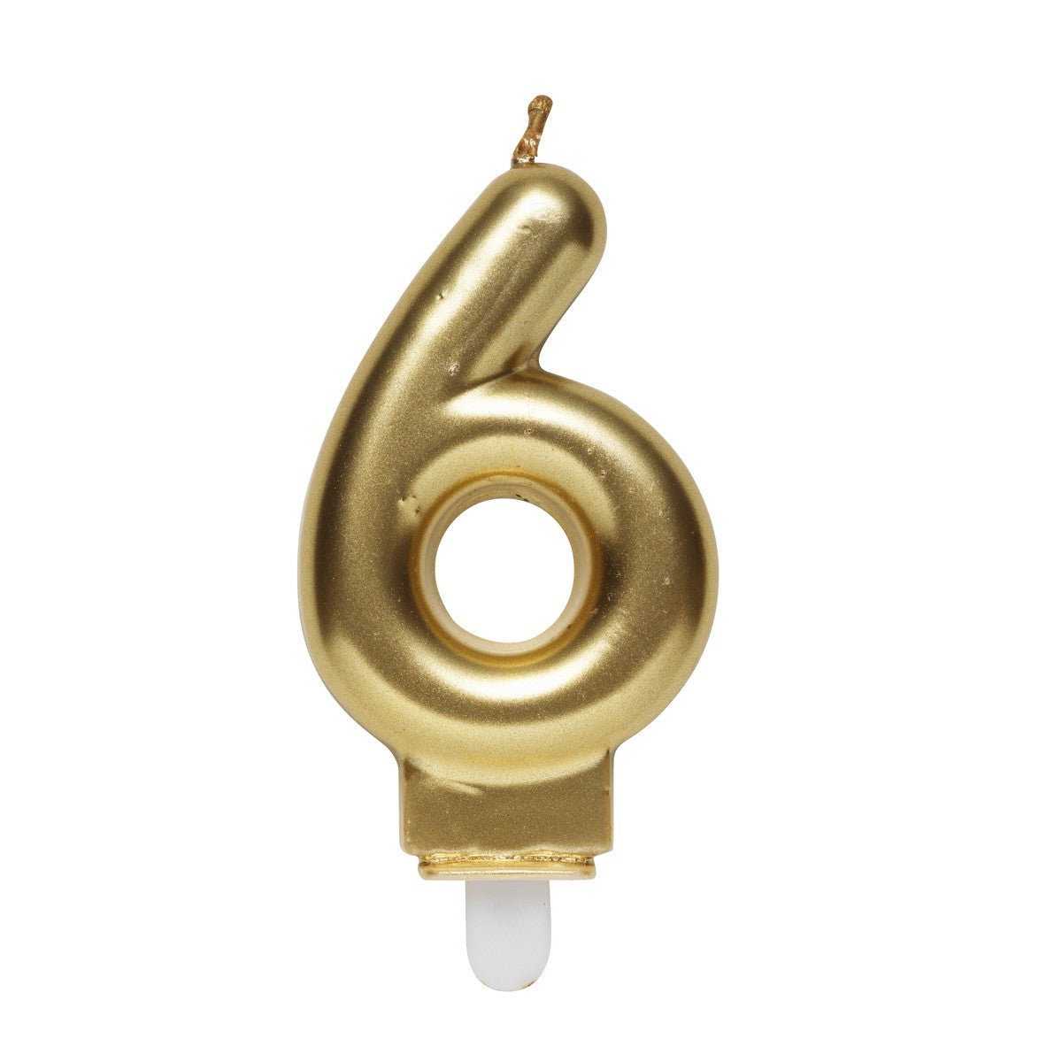 Cijferkaars - goud - 6