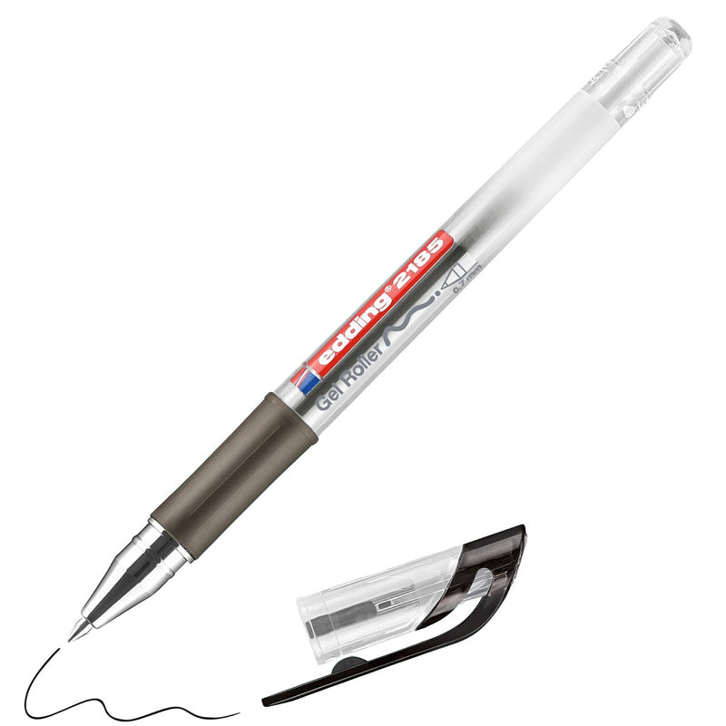 edding 2185 gelroller - 0,7 mm - zwart