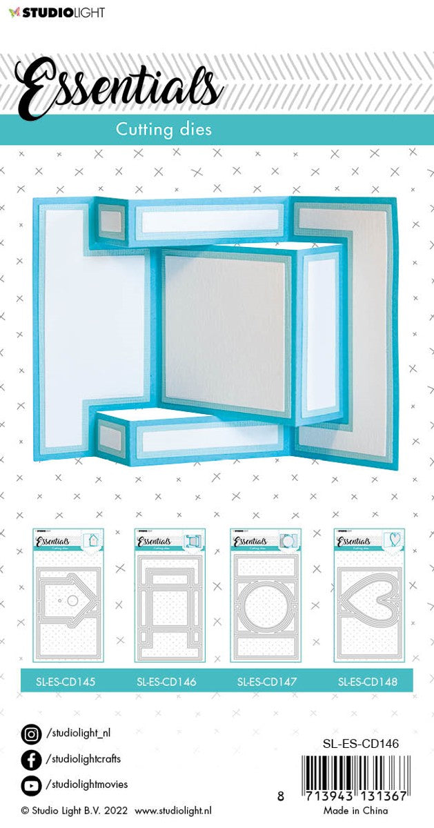 SL Essentials - cutting die - #146 - square fold