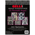 Gelli Arts - image transfer pack - lace impressions